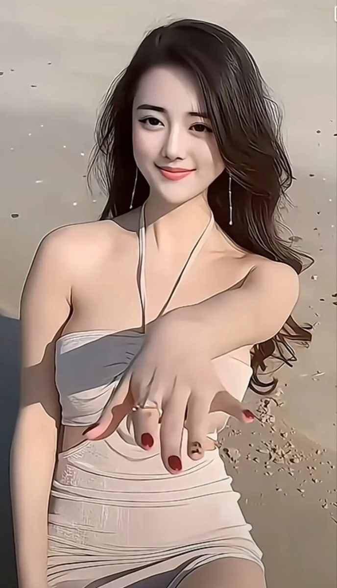 古风大眼绝美春日校园女神高清大图美女图片