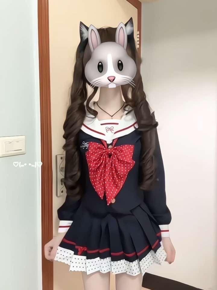 心动清纯侧颜酒店瑜伽老师全集甜妹专属！过年逛街怎能少了这套超有氛围的jk第1张