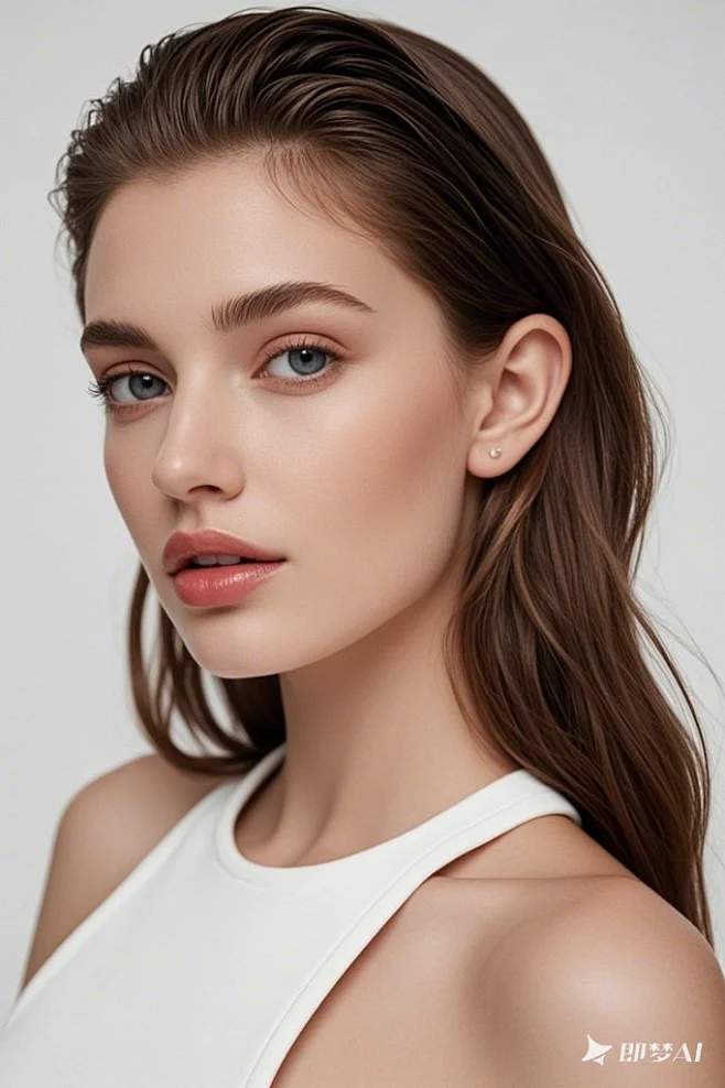 美女模特写真特选复古纤细日常照话题女王大图