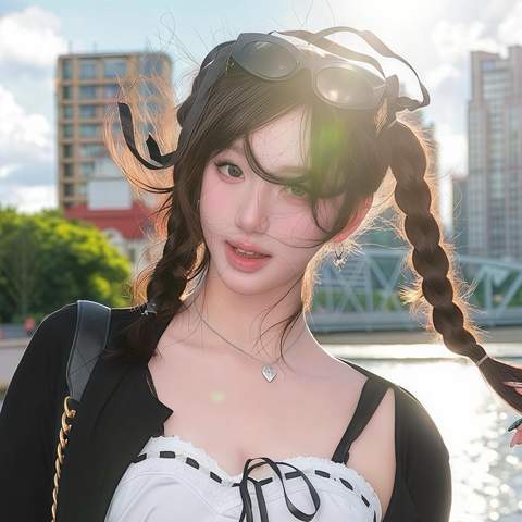 苹果味薯条小姐姐图片