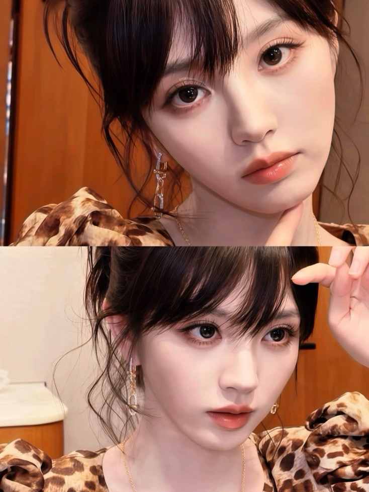 娇羞凝脂首次曝光内拍模特专属浓颜绝对美貌的冲击力第3张