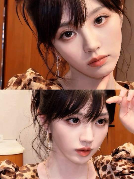 浓颜绝对美貌的冲击力