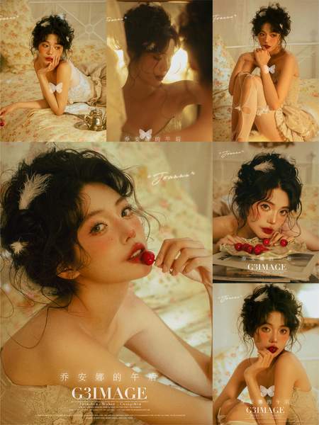 日系凝脂珍藏女生卧室独家版春日?甜美?少女?高级感写真。第5张