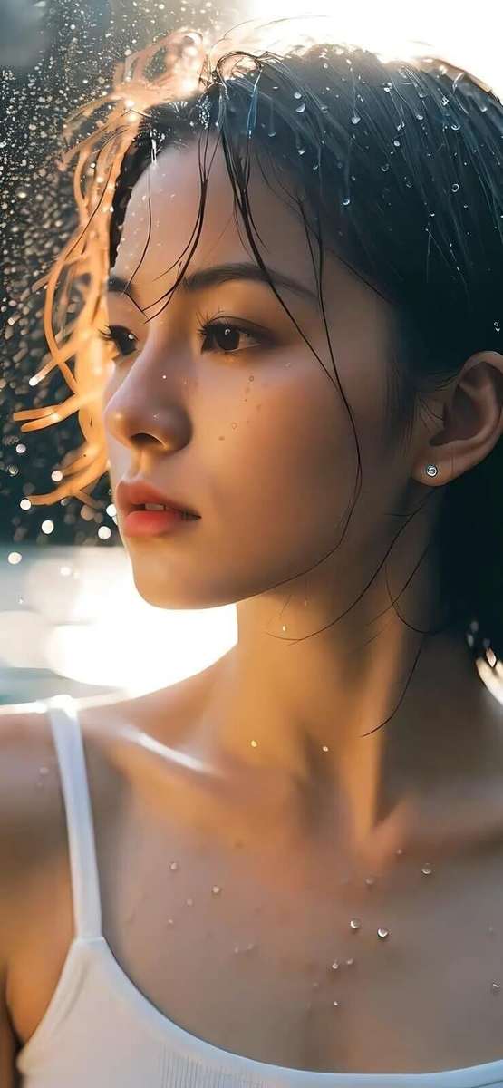 端庄细腰热门泳池少女高清图集第81张